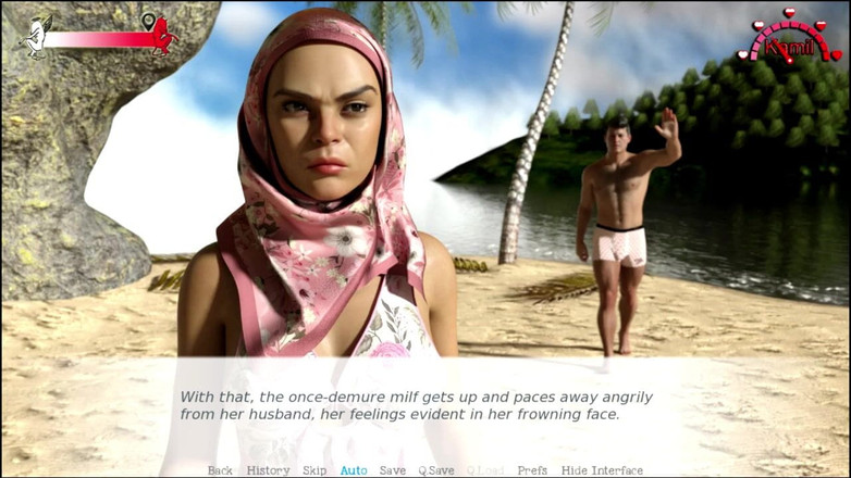 Johannes Gaming: मध्य पूर्व में जीवन #11 - बानू ने Kamila की चुदाई की