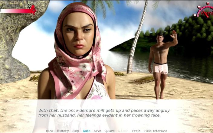 Johannes Gaming: मध्य पूर्व में जीवन #11 - बानू ने Kamila की चुदाई की