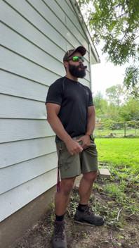 Bearded Muscle Cub Cigar Cum Outdoors
