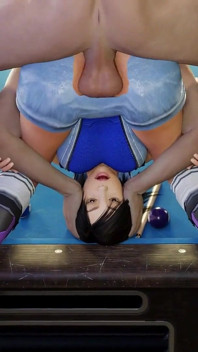 Rough Anal Destruction on Pool Table Sweet Tight Ass Fucked Hard & Deep
