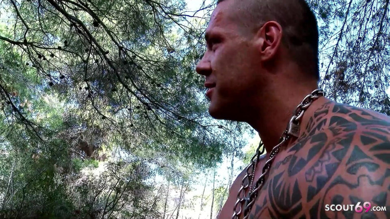Full porn collection: Fitness trainer fucks horny teen Emy in the forest and...