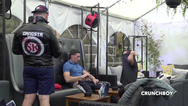 Bareback spy cam from Spain: Behind the scene with Max Lava fucked raw by a...