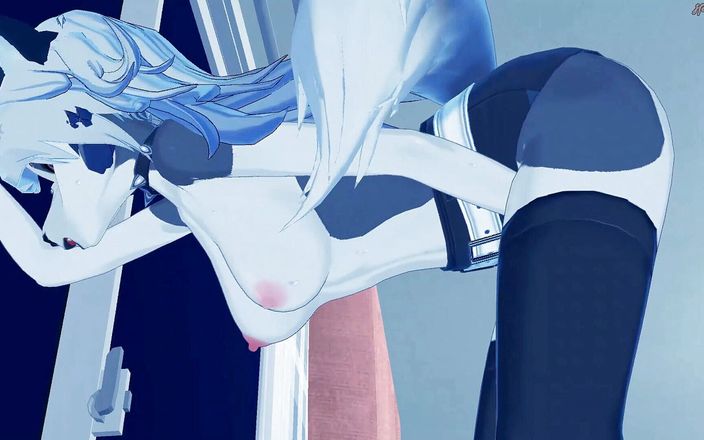 Hentai_Smash: Loona si masturba in salotto - Helluva boss Hentai.