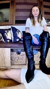 Crushed Pride Under My Thigh-high Boots