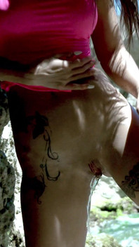 Susy Gala Susi Gala Peeing at the Beach