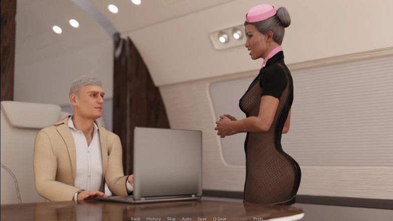 Johannes Gaming: Le couple aventureux 96 Tony Father baise Anne Good dans l’avion
