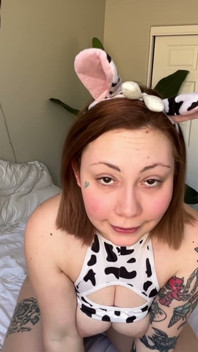 Hucow GF chce anální Ahegao