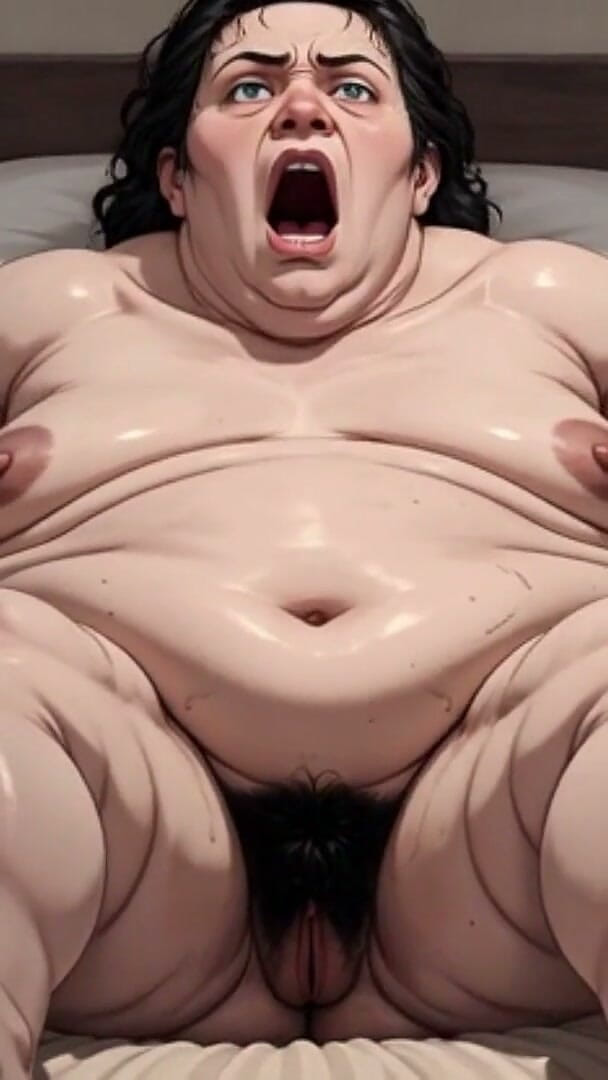 YOUR BEST FANTASY: Cachonda gorda obesa grandota se masturba su peludo coño mojado -...