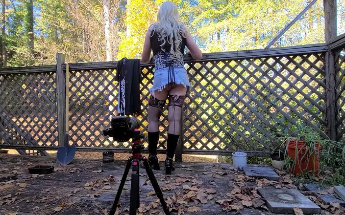 Jon Screcrow: Il servizio fotografico di travestito jon scarecrow bts