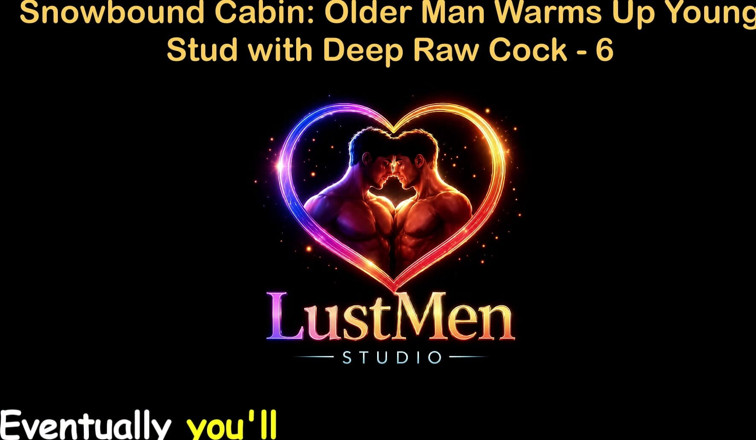 LustMen: Anglická audio gay sexuální příběh - sněhová chatka Starší muž zahřívá...