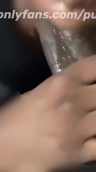 Cheating Girlfriend Smoke Tree and Give Me a Blowjob