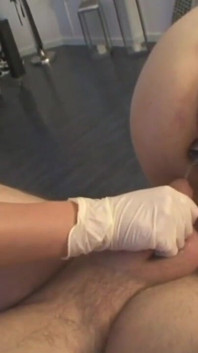 Sex toys and guy hand penetrated in ass