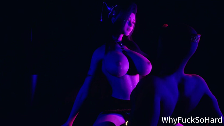 Why fuck so hard: 3D peituda cosplay cadela nua seu corpo perfeito faz sexo...