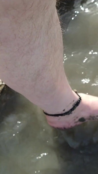 Mycie Stóp Na Plaży Horumersiel