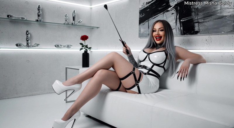 Goddess Misha Goldy: Your Stare Fuels My Cruelty