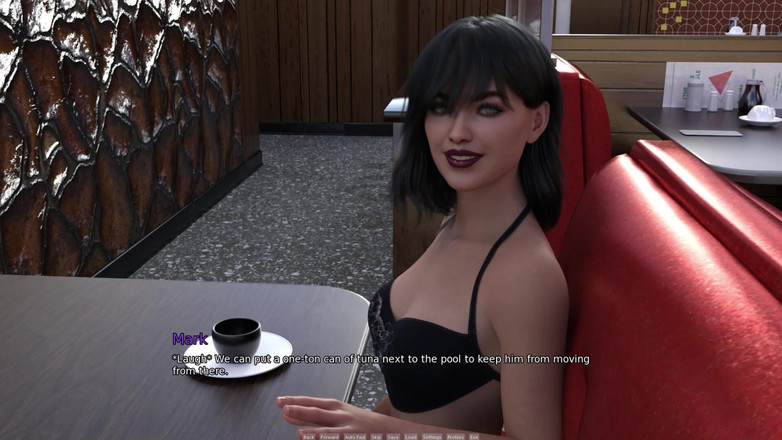 3D Cartoon Porn: Moje kolej 220 - Maddie na večeři