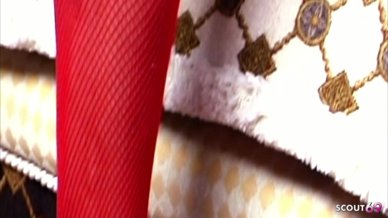 Shemale TS Collection: Dirty Big Boobed Latina Shemale in Lingerie Fucked Hard Anally