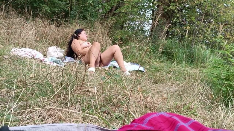 ChristinaSantes: Ela não esperava isso na praia