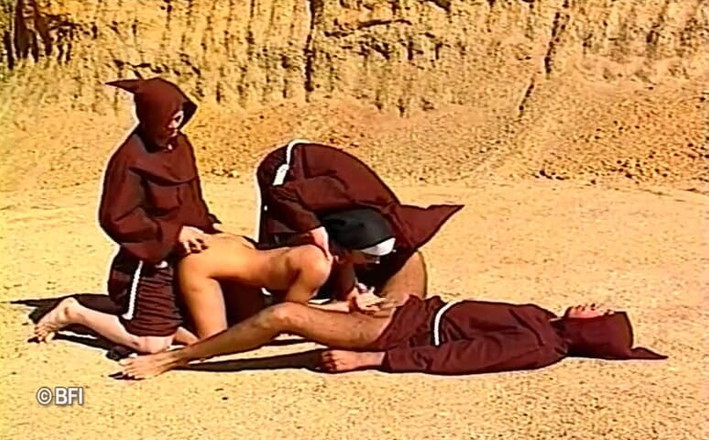 Amazing asses and pussies: Gangbang for god