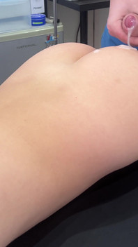 Cumshot on Butt
