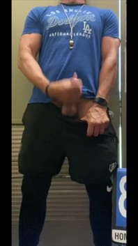 Jockdad87 Jerks Another Load Between Classes
