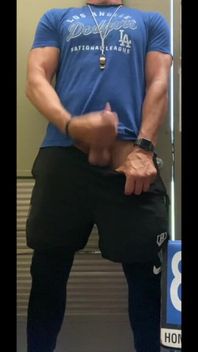 Jockdad87 Jerks Another Load Between Classes