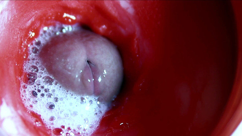 SEXY_GUYBEST: Aliran sperma yang sangat dekat dalam lubang manis Asmr squelches...