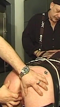 Redhead MILF Bound and Spanked by Dominant Master