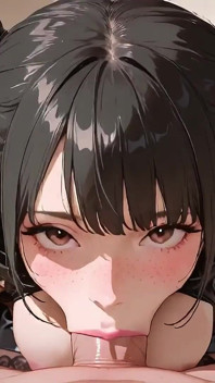 Cute Girl Sloppy Blowjob Anime Hentai Ai