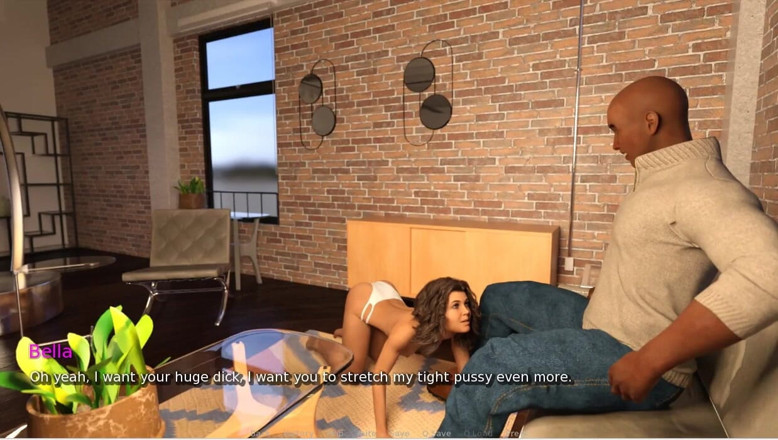 XXX Games Bunk: My Hotwife - Gameplay - Roleplay - the Kiss - Horny Wife Kiss the...