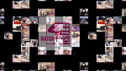 Watch4fetish: पिलरी में लेटेक्स में बंधा हुआ
