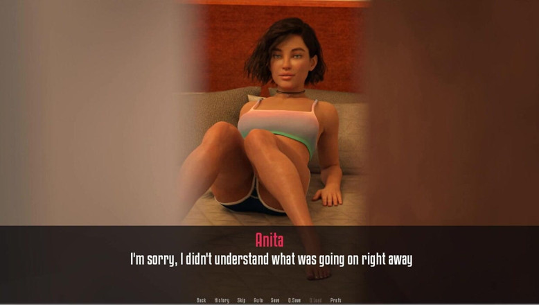 XXX Games Bunk: Anita'nın stajyeri - oyun - rol yapma -minyon genç mastürbasyon - amcık yalama