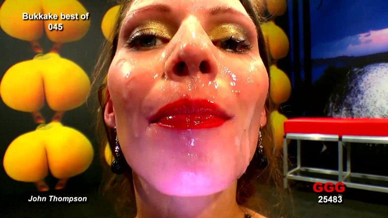 Gang Bang Germany: Ggg Joh Thompson - First Time Bukkake Gangbang Enjoys by Hot...