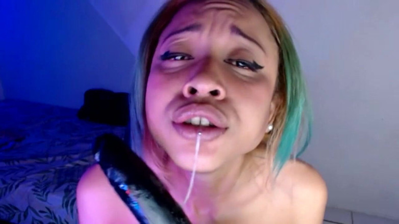 Africaisfree: Private show JOI and deeptroath