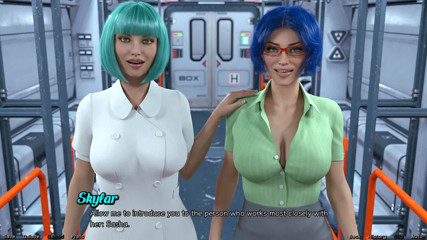Dirty GamesXxX: Stranded In Space: seksowne dziewczyny. Ep.4