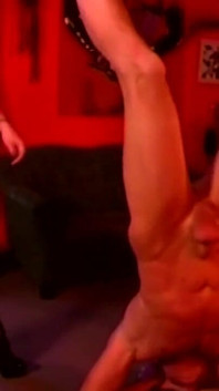 Self-sucking Hunk Ass Fingered Deep by Horny Dominas