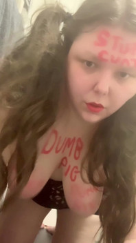 Shaking Udders Dumb Fat Pig Humiliation