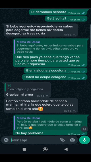 Mexicasero: 友人オスカーの上司との会話 また彼女とセックスしてあげる