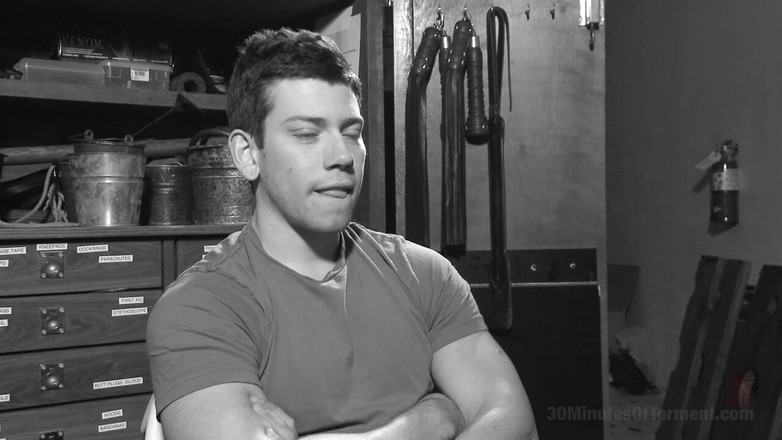 30 Minutes of Torment: Straight Stud Gets His Ass Tormented by a Cock for...