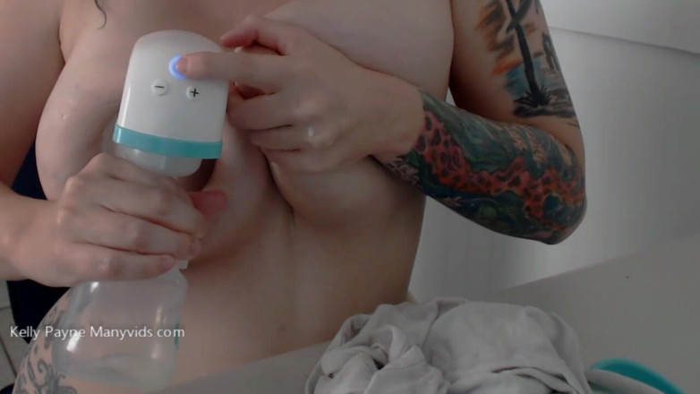 Kelly Payne: Leche lechosa en la bomba de pecho