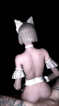 Cosplay Pada 2b Dubur Putih Besar