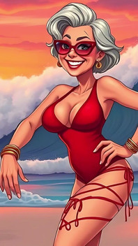 Flux Ai Cartoon Matures (nie nago)