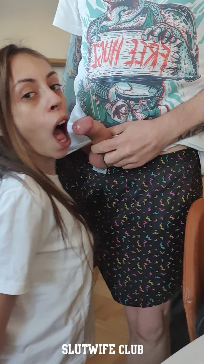 Slutwife Club: Bts: dari berpakaian ke deepthroat - candie cross dientot habis-habisan - pov -...
