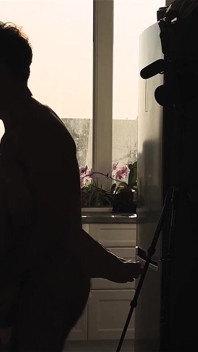 Sexe matinal cinématographique - couple amateur réel