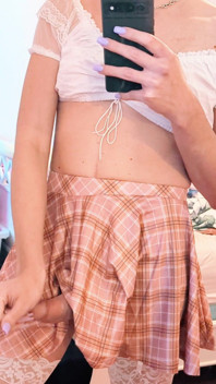 Sissy Teen Girl Exposes Her Big Dick