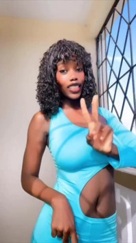 Sexy Natural Kenyan Ebony Babe Short Clip Just for You #01