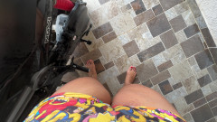 EMY_AND_JONH: Saya benar-benar tergila-gila masturbasi di depan tetangga baru saya