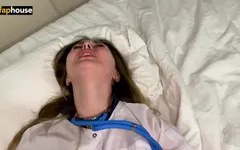 Privat klinik patient knullad gift sjuksköterska i fitta och röv. ... Du blandade ihop hålet och för det andra: Jag har en man!