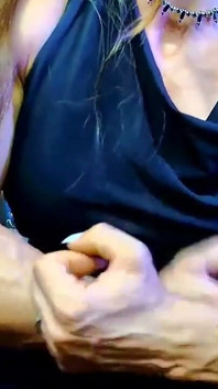Kůže na svalech, které poskakují a poskakují
