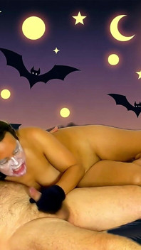 Kenangan halloween hot bareng garabas dan olga